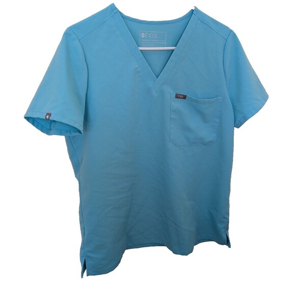 Figs Technical Collection Women's Scrub Top FW1000 Size Medical Uniform Medium - Picture 1 of 8